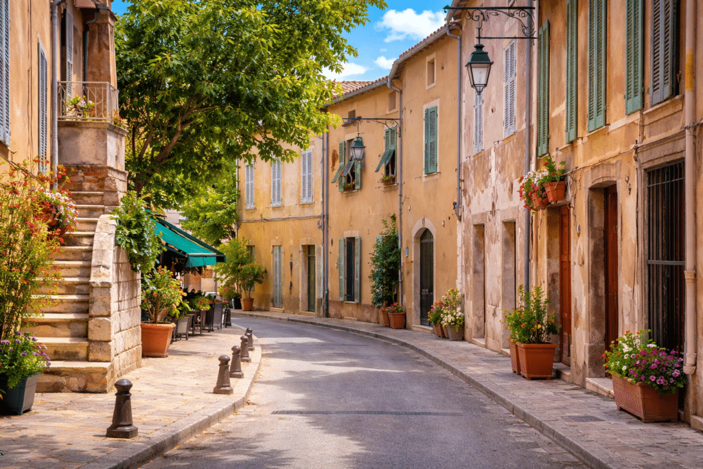 village de La cadière d'azur Var