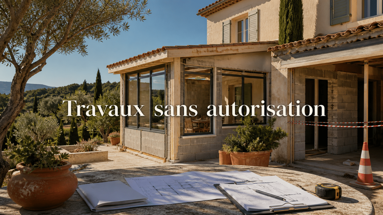 Travaux sans autorisation | Maison & Vous
