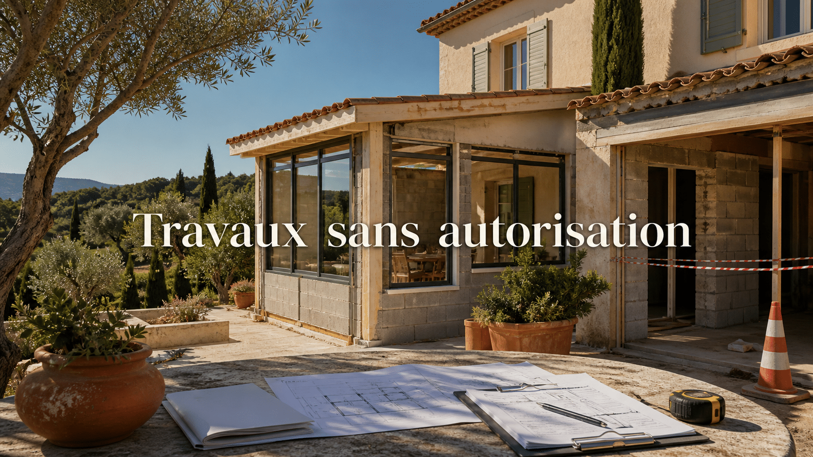 Travaux sans autorisation | Maison & Vous