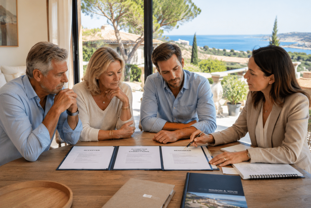 Succession : accepter, accepter sous conditions ou renoncer