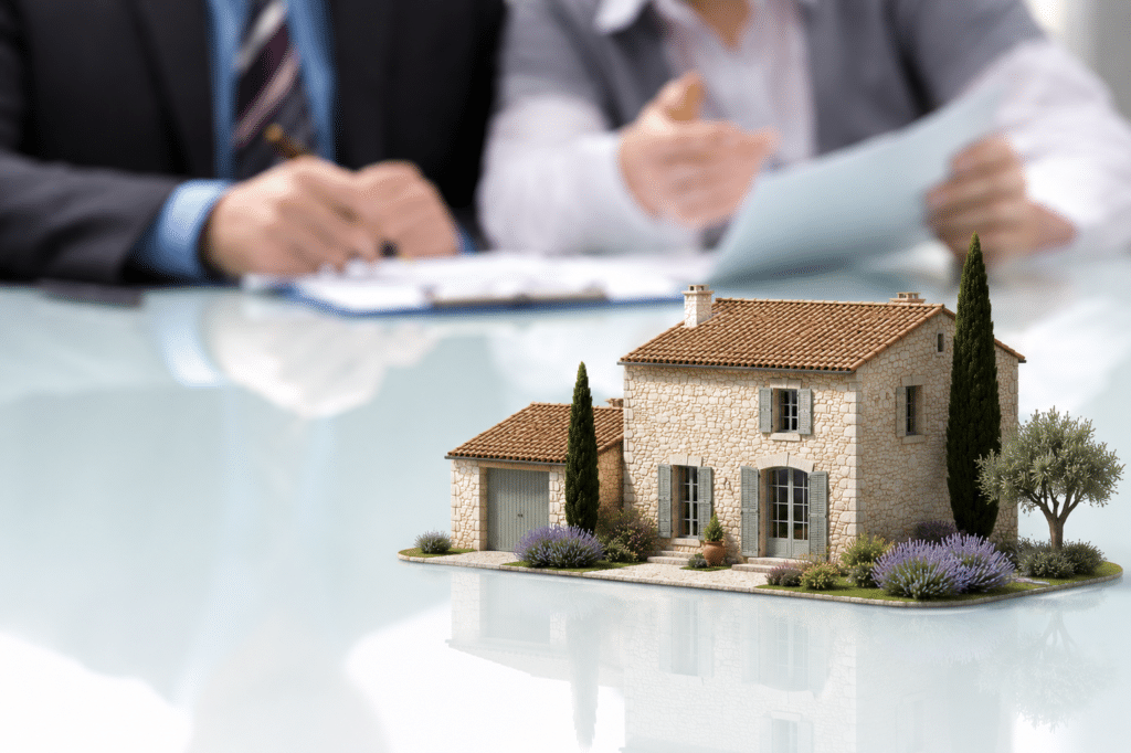 immobilier a l'arret