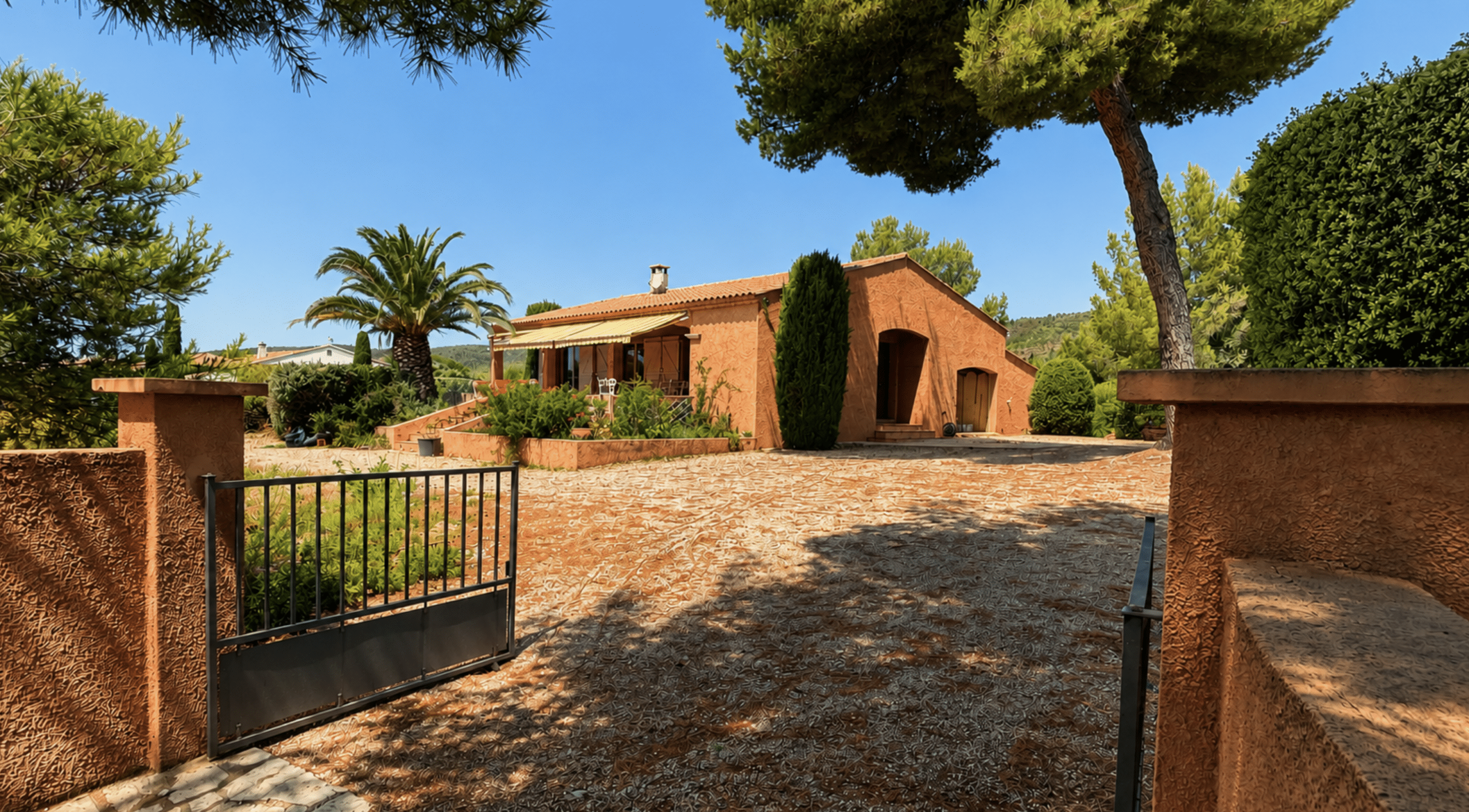 Maison à vendre à La Cadière-d'Azur, villa provençale de plain-pied sur 5 000 m² — Maison & Vous