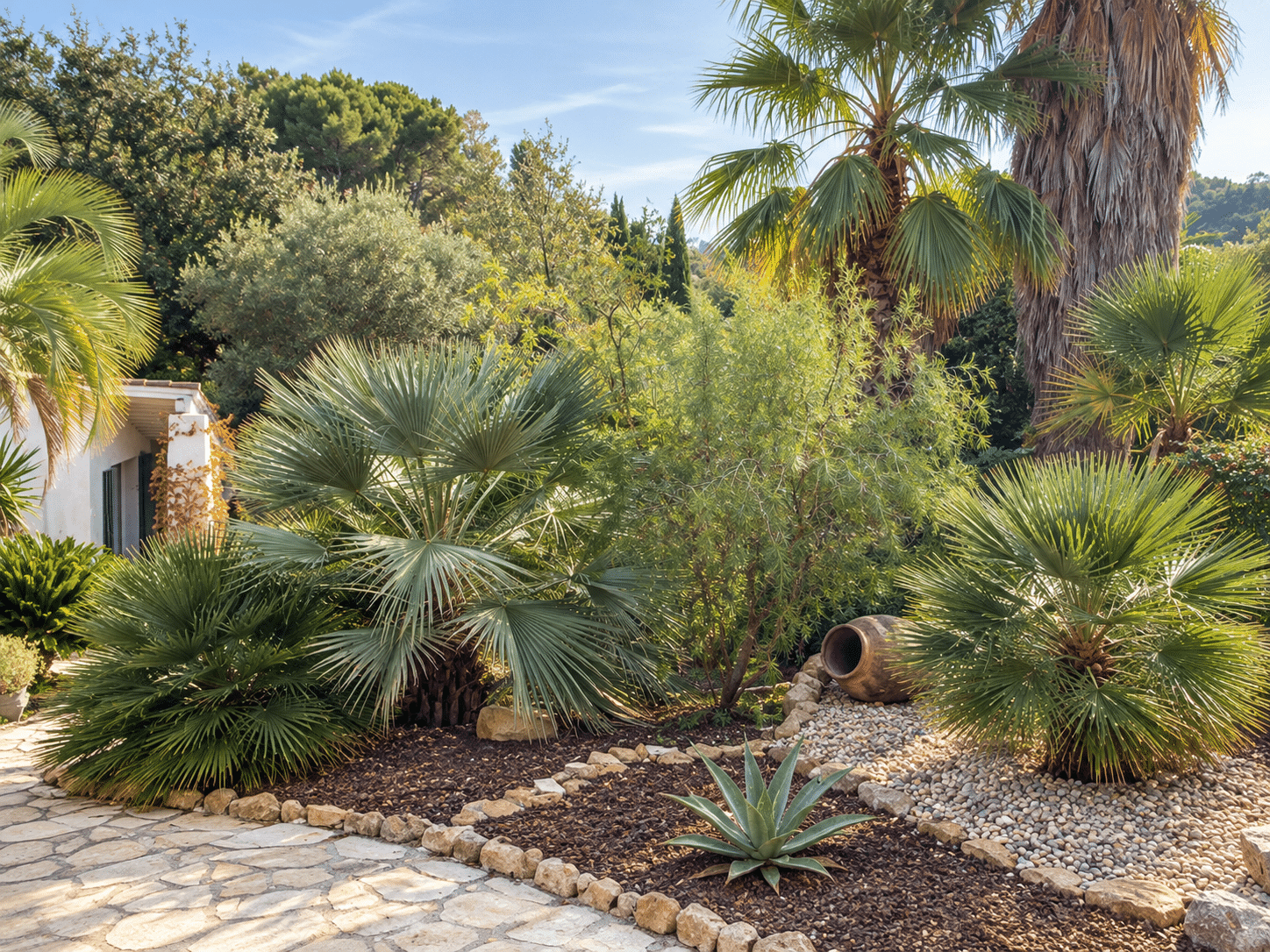 Villa d'architecte à vendre au Castellet : jardin botanique · Maison & Vous