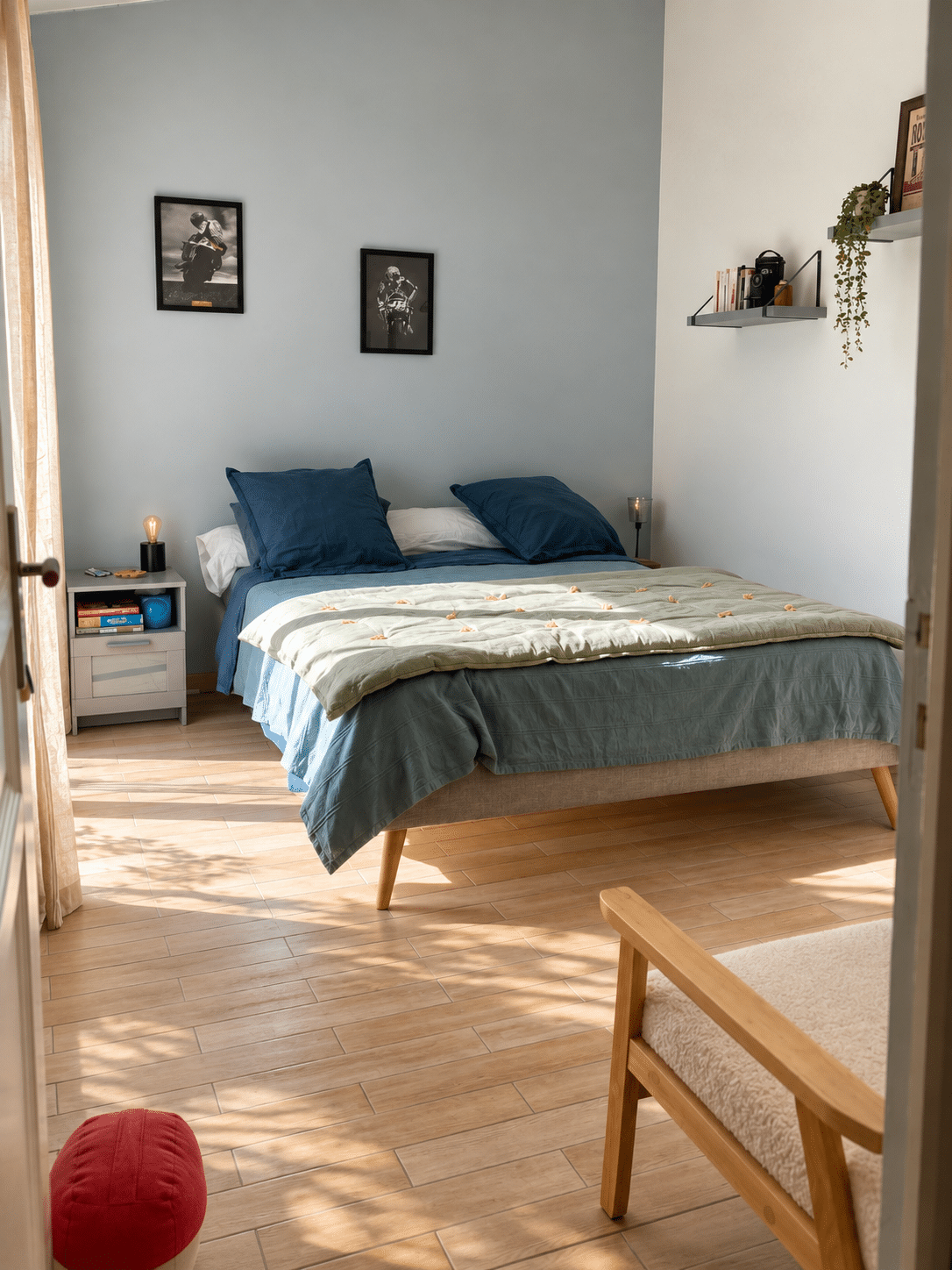 Villa d'architecte à vendre au Castellet : chambre · Maison & Vous